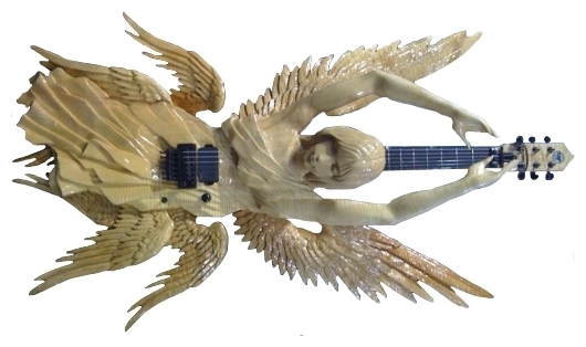 Электрогитара ESP Custom Carved Angel