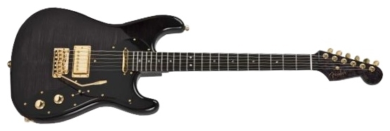 Электрогитара Fender Custom Shop Stratocaster Black Burst Trans