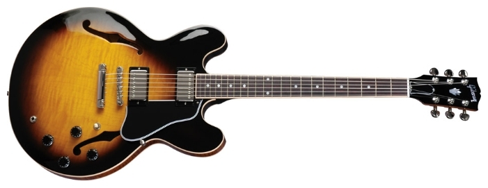 Полуакустическая гитара Gibson ES-335 Dot Figured Gloss