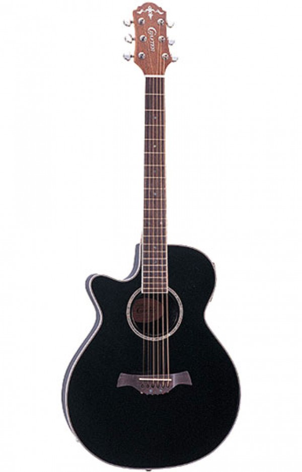 Электроакустическая гитара Crafter FX560EQL/BK