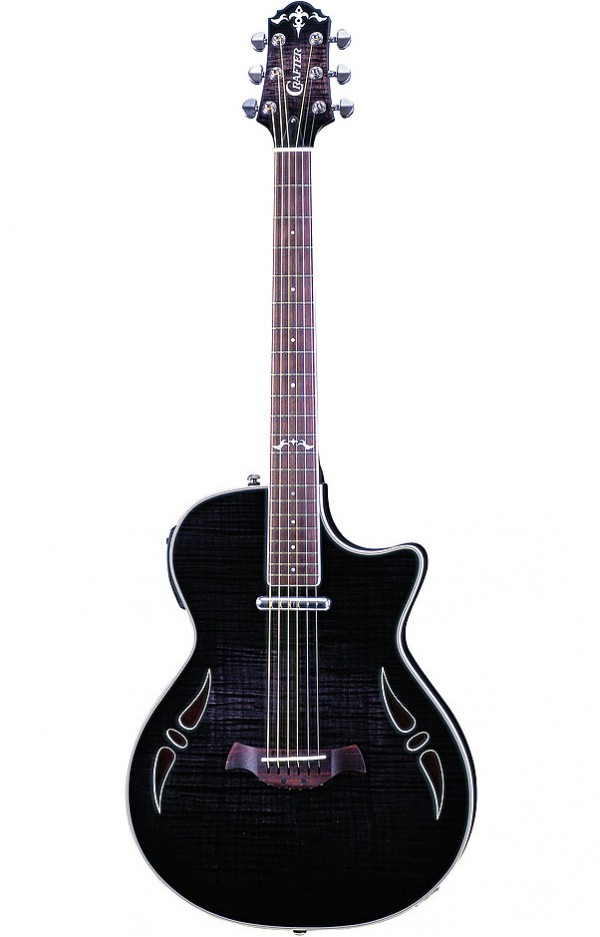 Полуакустическая гитара Crafter SA-TMBK