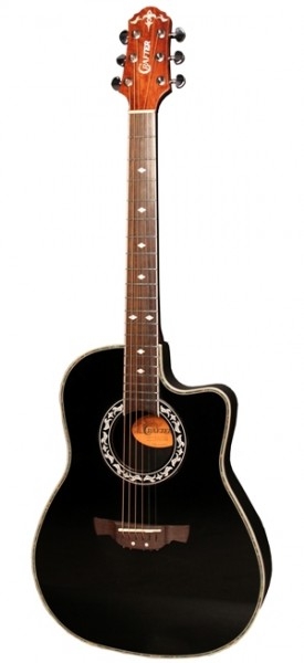 Электроакустическая гитара Crafter FSG-270EQ/BK