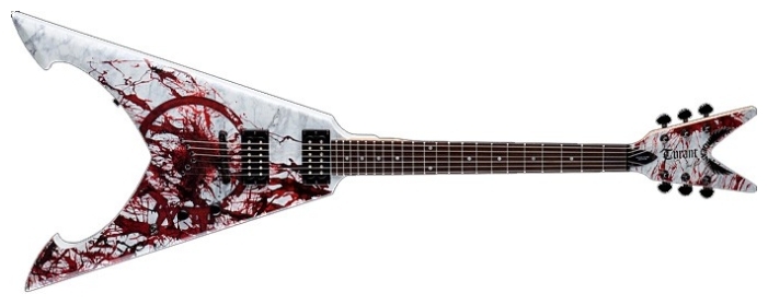 Электрогитара Dean Michael Amott Signature Tyrant X Splatter