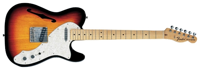 Полуакустическая гитара Fender Classic Series '69 Telecaster Thinline