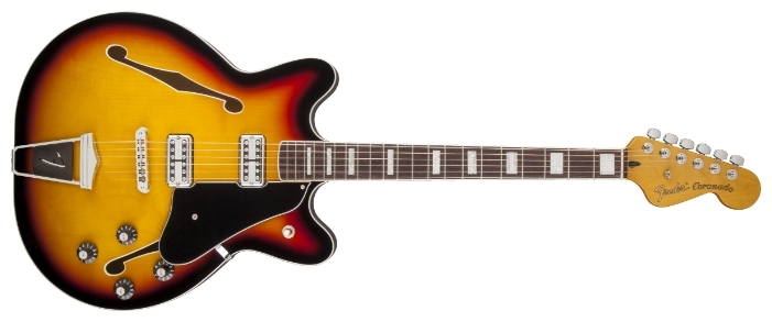 Полуакустическая гитара Fender Coronado Guitar