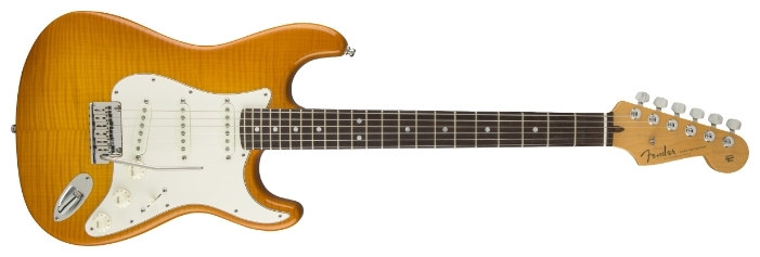 Электрогитара Fender Flame Maple Top American Custom Stratocaster