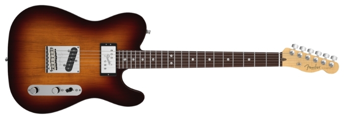 Электрогитара Fender Fender Select Carved Blackwood Top Telecaster SH