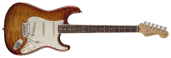 Электрогитара Fender Fender Select Stratocaster Exotic Maple Quilt