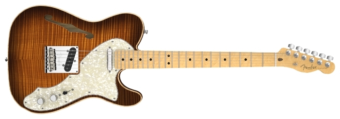 Полуакустическая гитара Fender Fender Select Thinline Telecaster