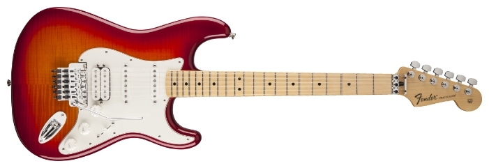 Электрогитара Fender Standard Stratocaster Plus Top with Locking Tremolo