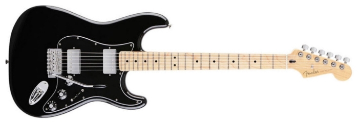 Электрогитара Fender Stratocaster Blacktop MN