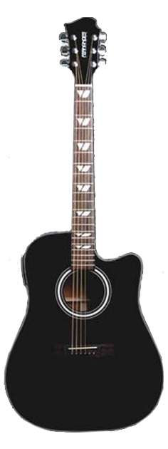 Акустическая гитара Fernandes Guitars PD18C BLK