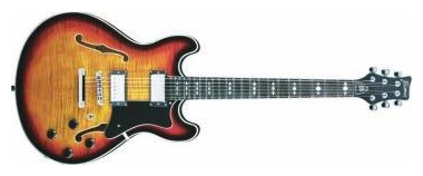 Полуакустическая гитара Framus Mayfield Custom AAA Flamed Maple