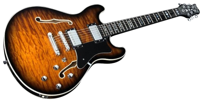 Полуакустическая гитара Framus Mayfield Custom AAA Quilted Maple