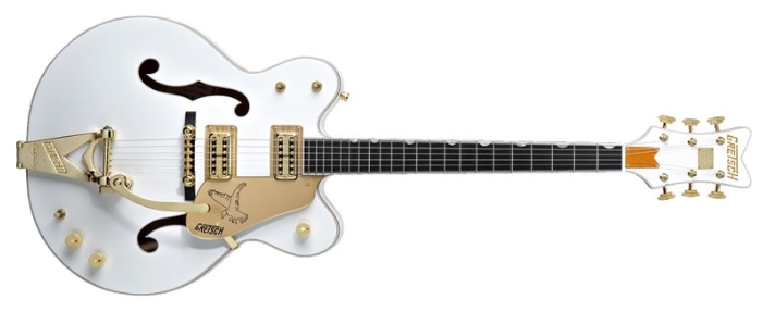 Полуакустическая гитара Gretsch G6136DC White Falcon Double Cutaway