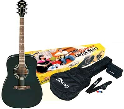 Акустическая гитара Ibanez V50NJP Black