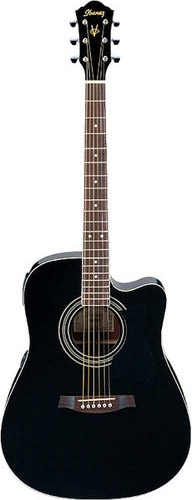 Электроакустическая гитара Ibanez V72ECE BK