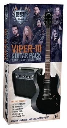 Электрогитара LTD VIPER-PACK BLKS