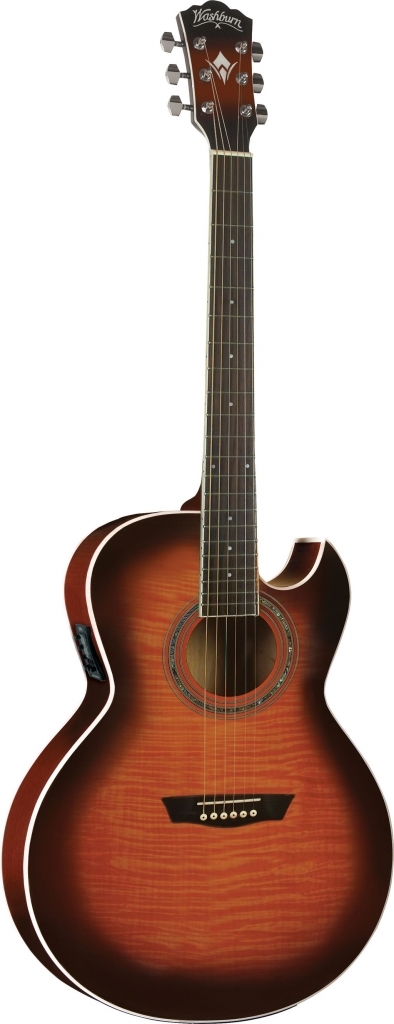 Электроакустическая гитара Washburn EA15-ATB