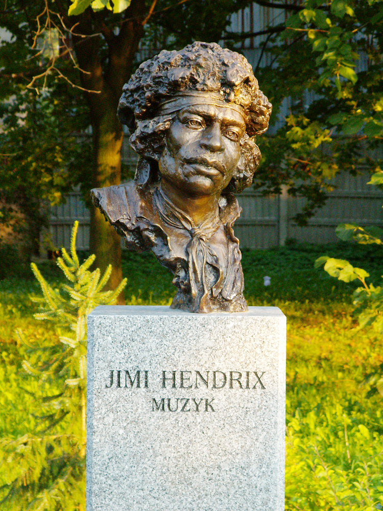 Памятник Джимми Хендриксу