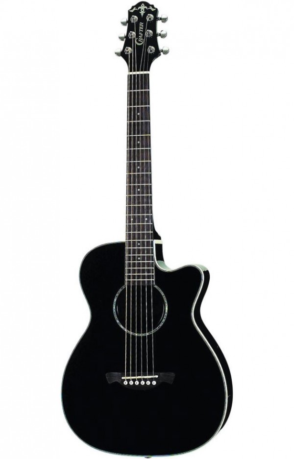 Электроакустическая гитара Crafter TRV23/BK