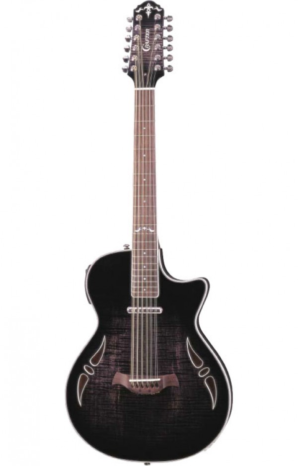 Двенадцатиструнная полуакустическая гитара Crafter SA-12TMBK