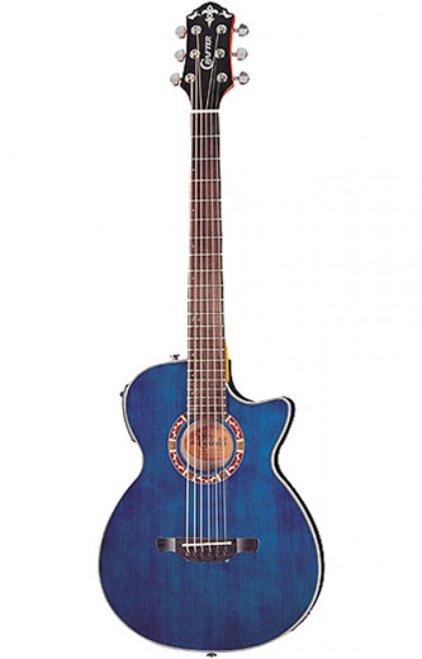 Электроакустическая гитара Crafter CTS150/TBU