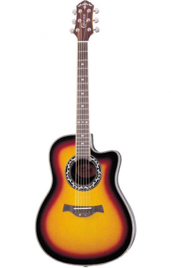 Электроакустическая гитара Crafter FSG250EQ/TS