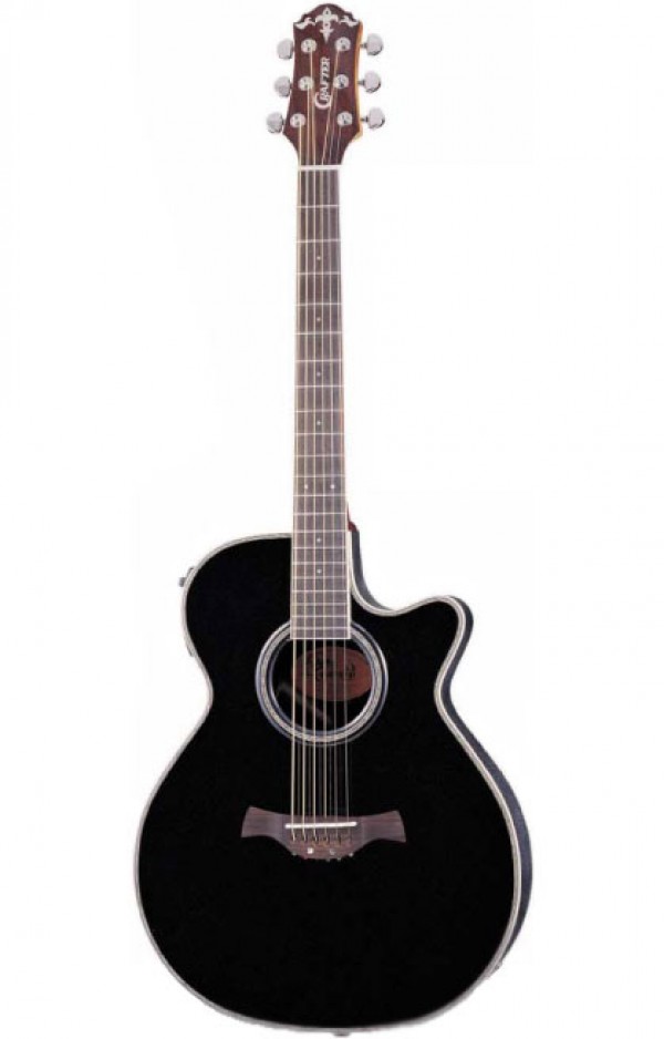 Электроакустическая гитара Crafter FX550EQ/BK