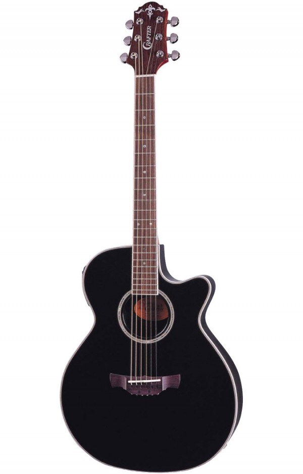 Электроакустическая гитара Crafter FX560EQ/BK