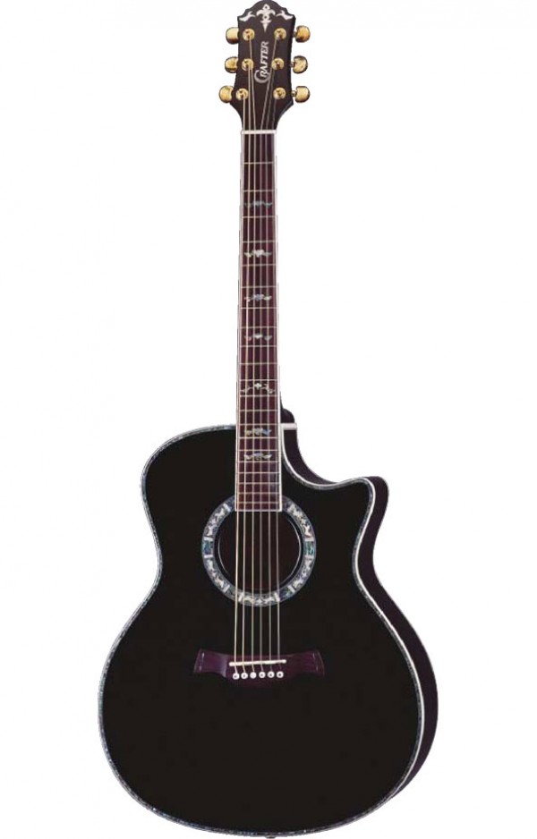 Электроакустическая гитара Crafter GAE33/BK