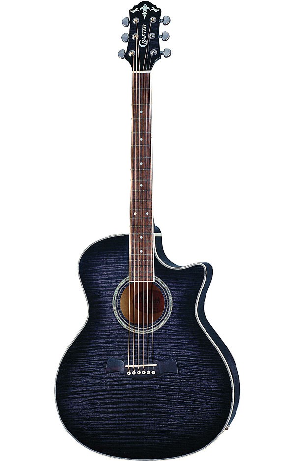 Электроакустическая гитара Crafter GCL80/BKS