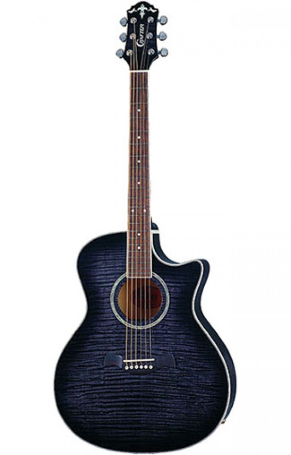 Электроакустическая гитара Crafter TCL70/BK