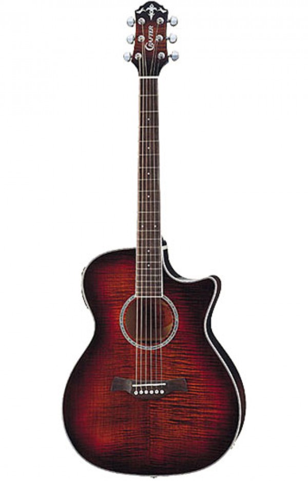 Электроакустическая гитара Crafter TCL70/BRS
