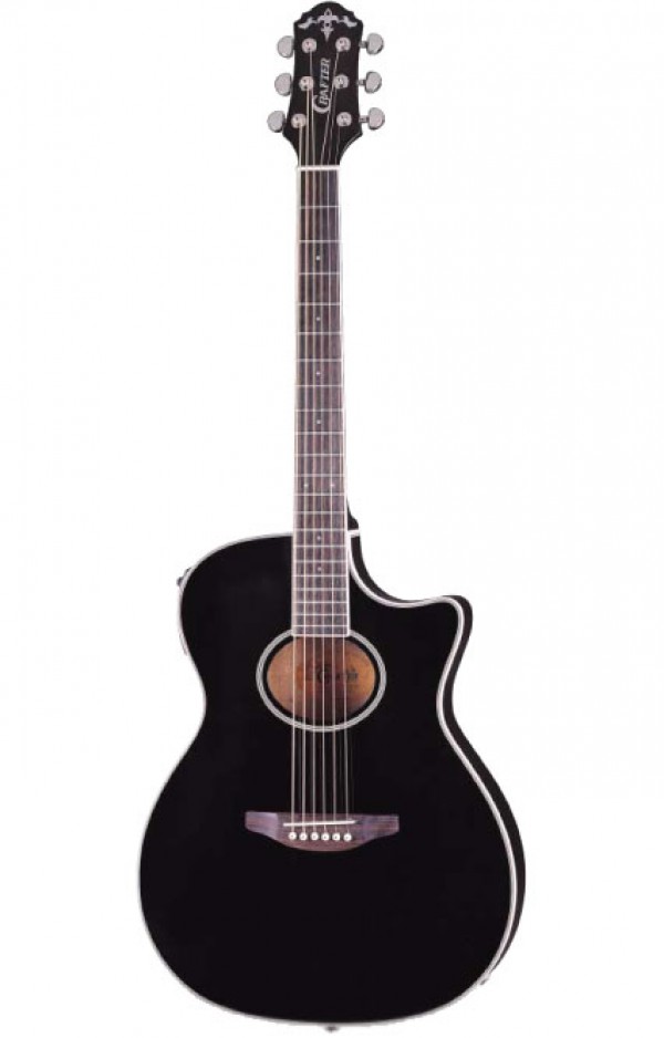 Электроакустическая гитара Crafter US58CEQ/BK