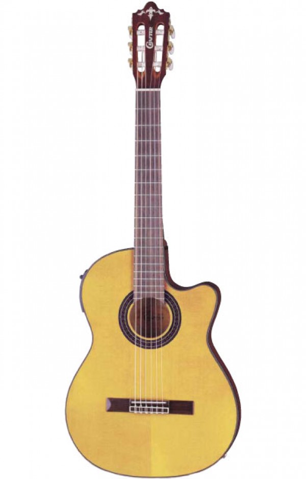 Классическая электроакустическая гитара Crafter SN285EQ/YL